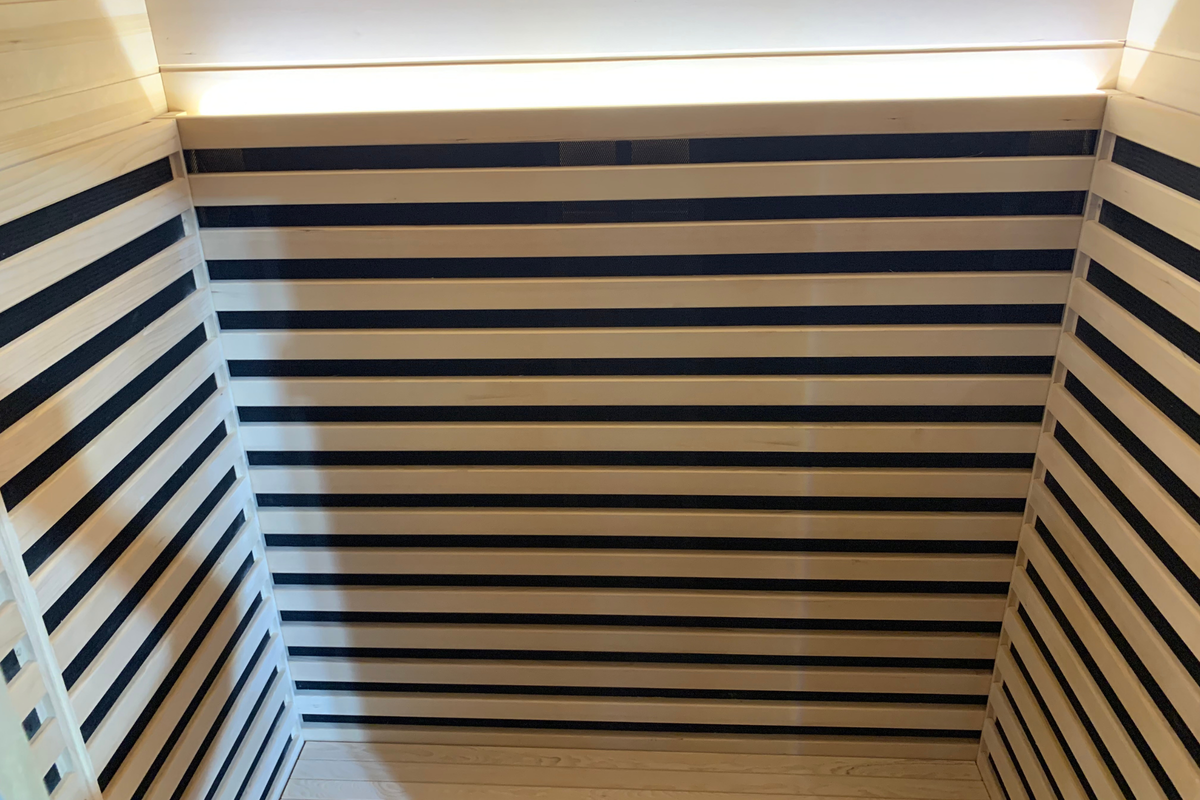 Blisspod | Bergen | Full Spectrum + Red Light Therapy | Deluxe Sauna | Low EMF | Extra-Large Red-Light Therapy Penal | Infrared & Red Glass Heaters & Chromotherapy | 2 Person