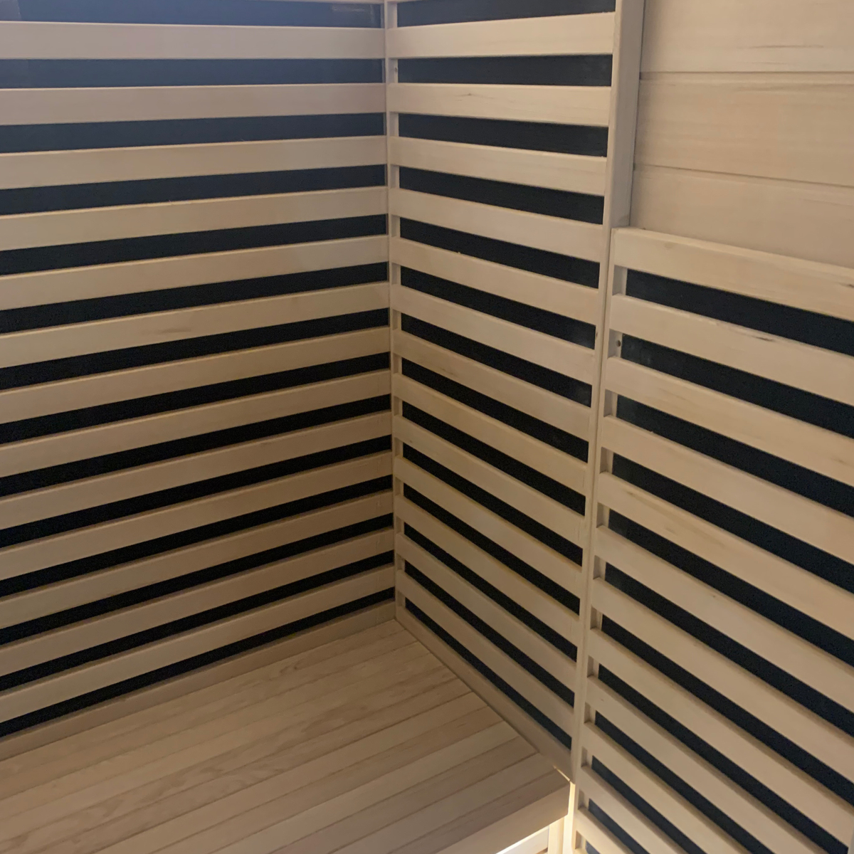 Blisspod | Bergen | Full Spectrum + Red Light Therapy | Deluxe Sauna | Low EMF | Extra-Large Red-Light Therapy Penal | Infrared & Red Glass Heaters & Chromotherapy | 2 Person