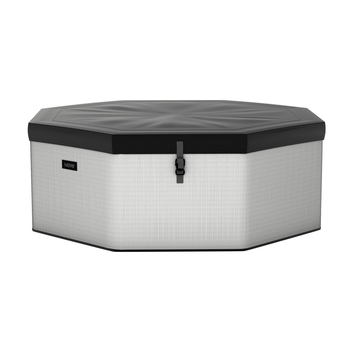 Como | 6-Person Eco Foam Hot Tub | Octagon | Built-In Integrated Heater Graphite