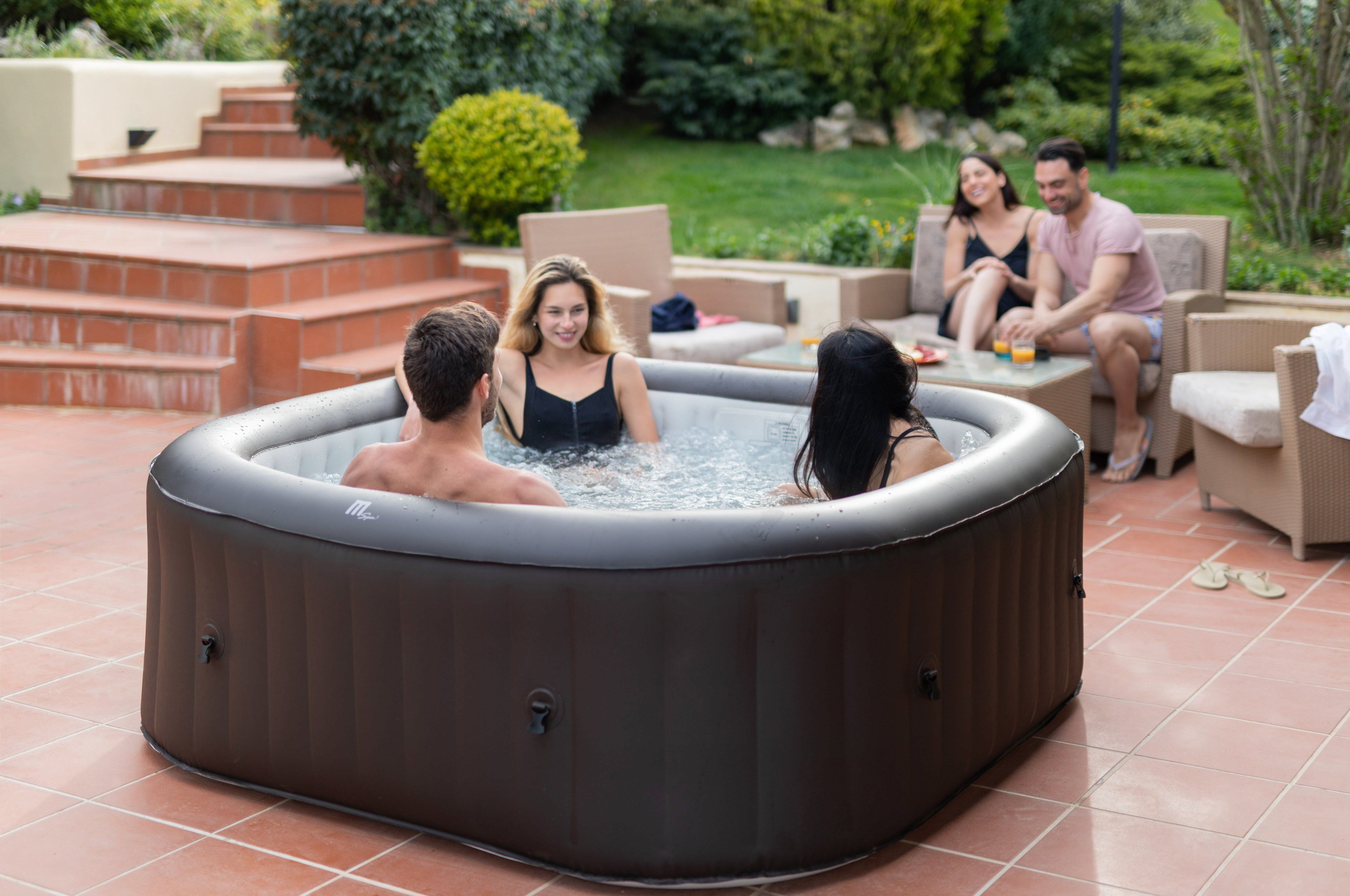 MSPA VITO, URBAN SERIES, Self-Inflatable Hot Tub & Spa - 6 Persons