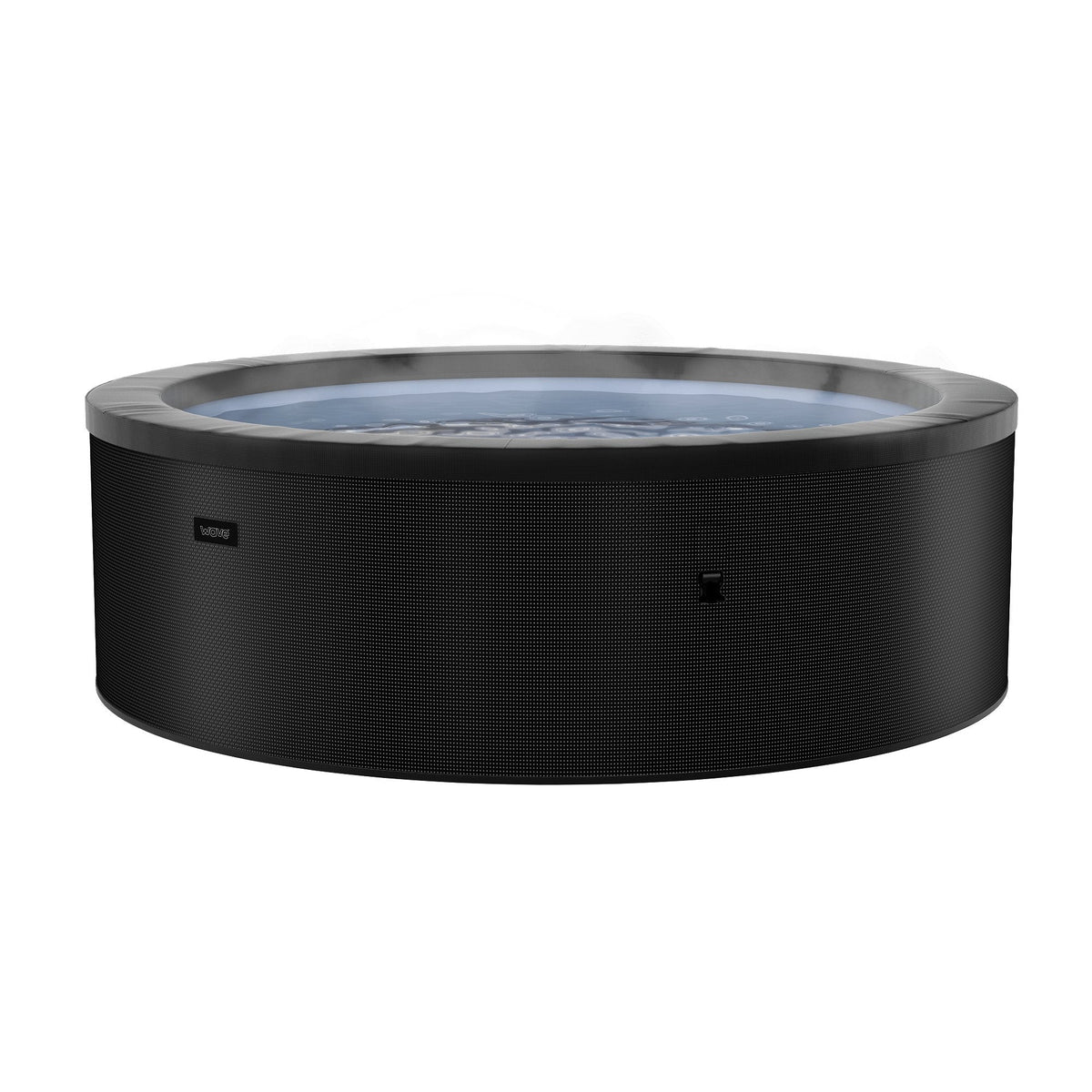 Tahoe | 4-Person Eco Foam Hot Tub | Round | Built-In Integrated Heater Charcoal