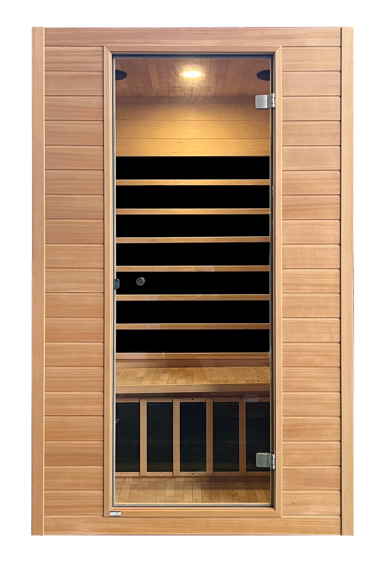 Blisspod | Vienna | Far Infrared Sauna Canadian Hemlock Very Low EMF Sauna, 4 Heaters – 2 Persons