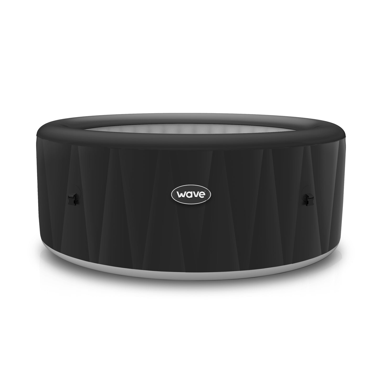 Atlantic | 4-Person Inflatable Hot Tub | Round | Integrated Heater Dark Grey