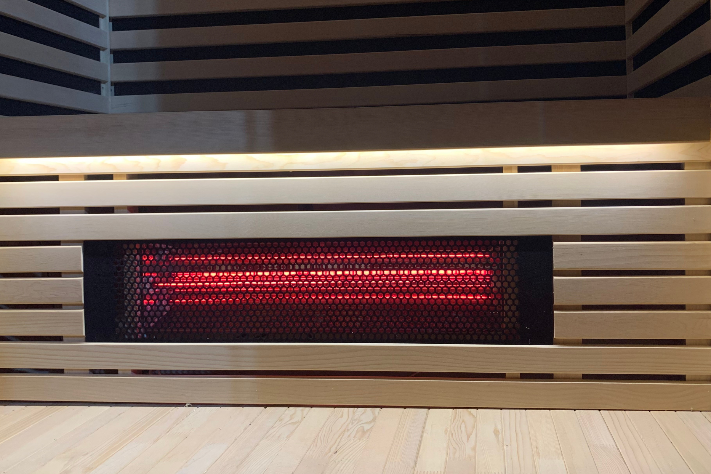 Blisspod | Bergen | Full Spectrum + Red Light Therapy | Deluxe Sauna | Low EMF | Extra-Large Red-Light Therapy Penal | Infrared & Red Glass Heaters & Chromotherapy | 2 Person
