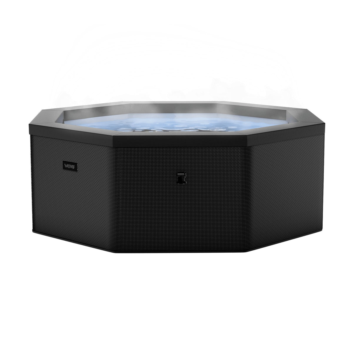 Como | 6-Person Eco Foam Hot Tub | Octagon | Built-In Integrated Heater Charcoal