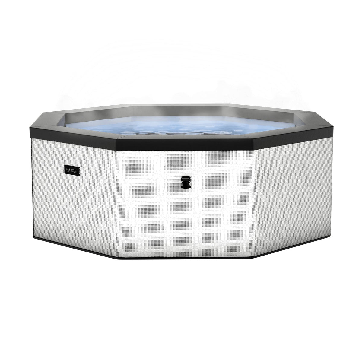 Como | 6-Person Eco Foam Hot Tub | Octagon | Built-In Integrated Heater Pebble