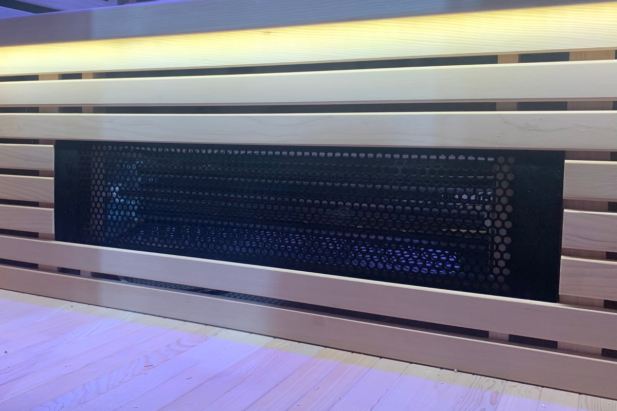 Blisspod | Helsinki | Full Spectrum + Red Light Therapy | Deluxe Sauna | Low EMF | Extra-Large Red-Light Therapy Penal | Infrared Red Glass Heaters & Chromotherapy | 2 Person