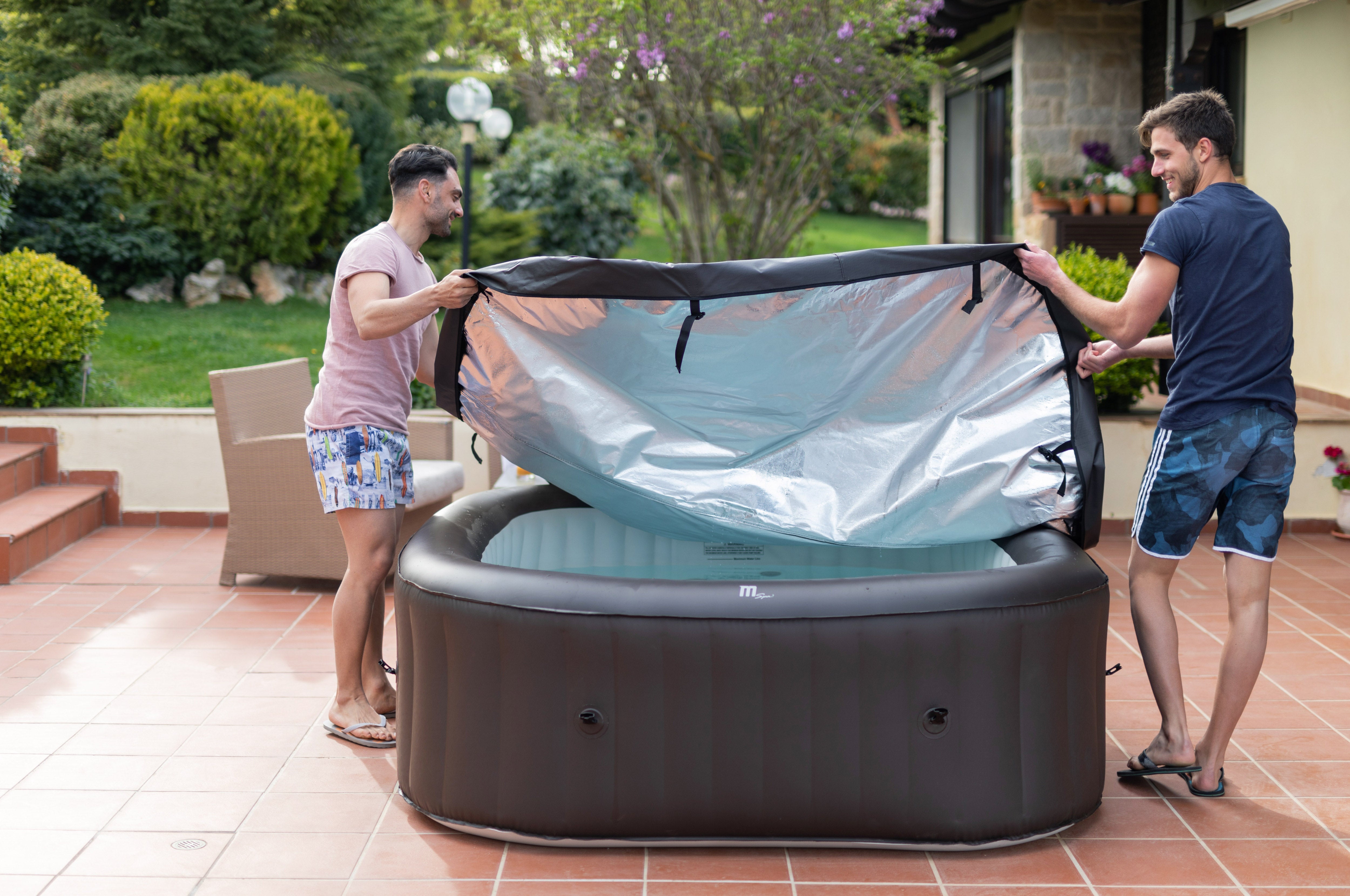 MSPA VITO, URBAN SERIES, Self-Inflatable Hot Tub & Spa - 6 Persons