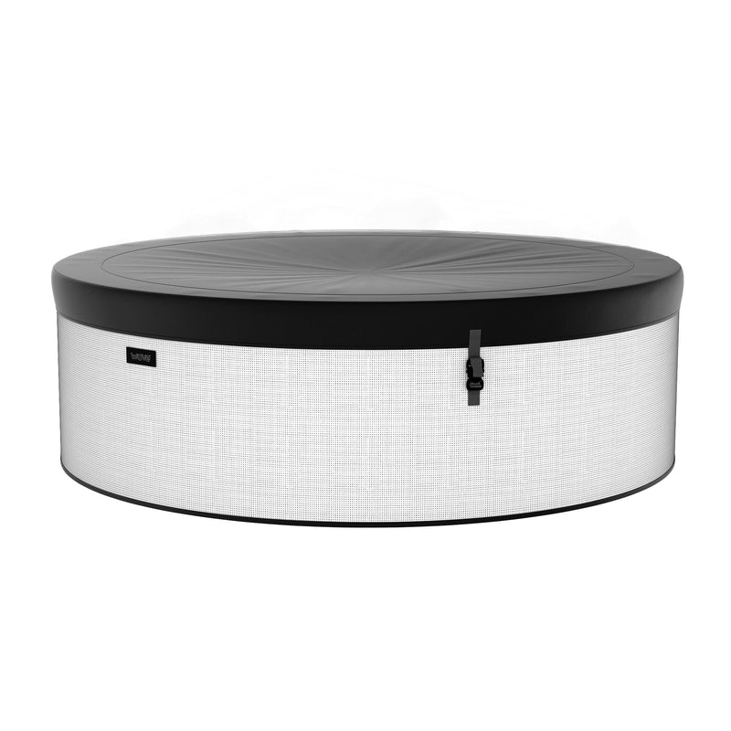 Tahoe | 6-Person Eco Foam Hot Tub | Round | Built-In Integrated Heater Pebble